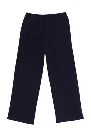 pantalone in cotone blu GUCCI KIDS | 825179XJHAQ4780